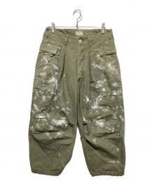 HERILL（ヘリル）の古着「Duck Cargopants Splash」｜カーキ