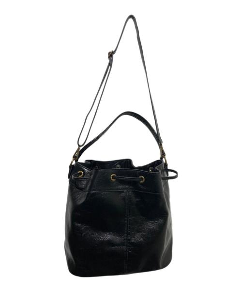 BHAG（ビーハグ）BHAG (ビーハグ) DRAWSTRING TOTE ブラックの古着・服飾アイテム