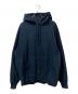 SUPREME（シュプリーム）の古着「Satin Applique Hooded Sweatshirt」｜ネイビー