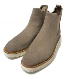 COLE HAAN（コールハーン）の古着「オリジナルグランド プラットフォーム チェルシー ウォータープルーフ」｜ベージュ