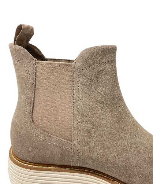 COLE HAAN（コールハーン）COLE HAAN (コールハーン) オリジナルグランド プラットフォーム チェルシー ウォータープルーフ ベージュ サイズ:6 1/2の古着・服飾アイテム
