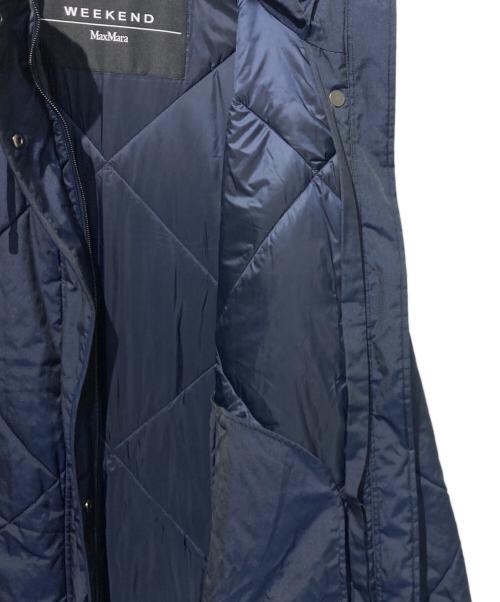 WEEKEND Max Mara（ウィークエンド マックスマーラ）Weekend Max Mara (ウィークエンド マックスマーラ) キルティングコート ネイビー サイズ:40の古着・服飾アイテム