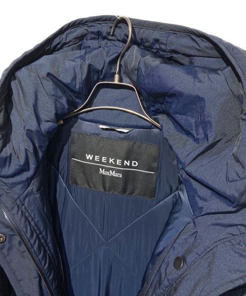 WEEKEND Max Mara（ウィークエンド マックスマーラ）Weekend Max Mara (ウィークエンド マックスマーラ) キルティングコート ネイビー サイズ:40の古着・服飾アイテム