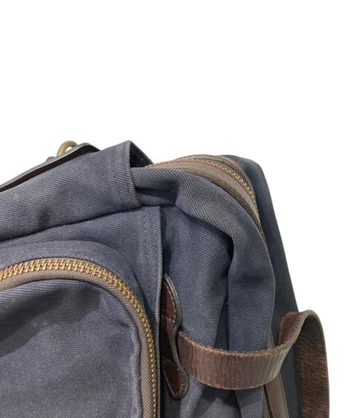 FILSON（フィルソン）FILSON (フィルソン) 24-HOUR TIN BRIEFCASE ネイビー×ブラウンの古着・服飾アイテム