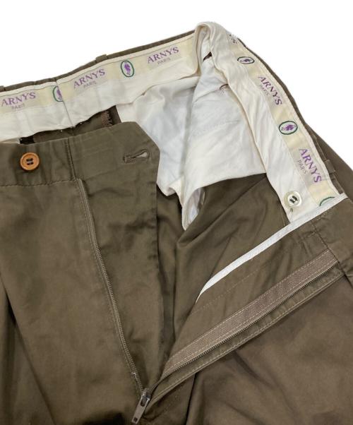 ARNYS（アルニス）ARNYS (アルニス) コットンタックスラックス ブラウン サイズ:　の古着・服飾アイテム