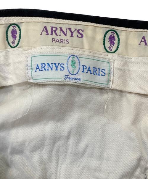 ARNYS（アルニス）ARNYS (アルニス) コットンタックスラックス ブラック サイズ:40の古着・服飾アイテム
