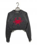 NKNITンニット）の古着「coastal creatures knit」｜グレー