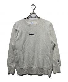 Champion×SOPHNET.（チャンピオン×ソフネット）の古着「リバースウィーブスウェット」｜グレー