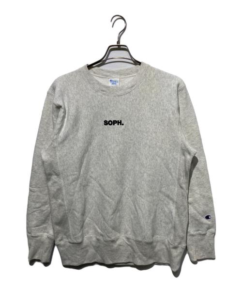 Champion（チャンピオン）Champion (チャンピオン) SOPHNET. (ソフネット) リバースウィーブスウェット グレー サイズ:Ｍの古着・服飾アイテム