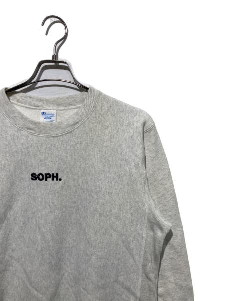 Champion（チャンピオン）Champion (チャンピオン) SOPHNET. (ソフネット) リバースウィーブスウェット グレー サイズ:Ｍの古着・服飾アイテム
