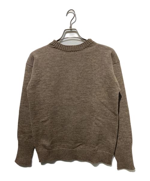 ANDERSEN-ANDERSEN（アンデルセン アンデルセン）ANDERSEN-ANDERSEN (アンデルセン アンデルセン) ウールニット ブラウン サイズ:Sの古着・服飾アイテム
