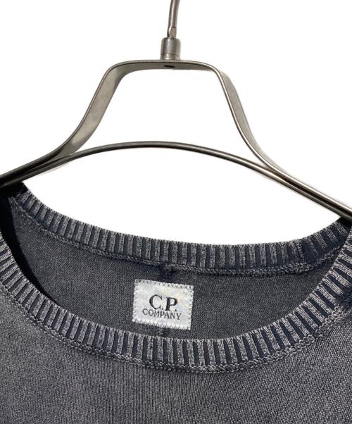 C.P COMPANY（シーピーカンパニー）C.P COMPANY (シーピーカンパニー) クルーネックニット ブラック サイズ:54の古着・服飾アイテム