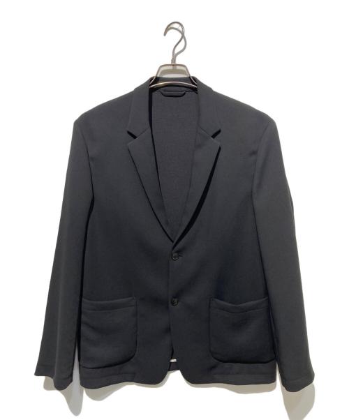 ISPIRA（イスピラ）ISPIRA (イスピラ) ポリエステル 2B テーラードジャケット ブラック サイズ:Mの古着・服飾アイテム