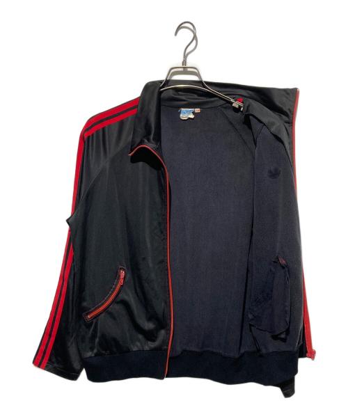 adidas（アディダス）adidas (アディダス) 曲がりポケットトラックジャケット ブラック サイズ:54の古着・服飾アイテム