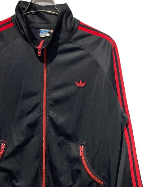 adidas（アディダス）adidas (アディダス) 曲がりポケットトラックジャケット ブラック サイズ:54の古着・服飾アイテム