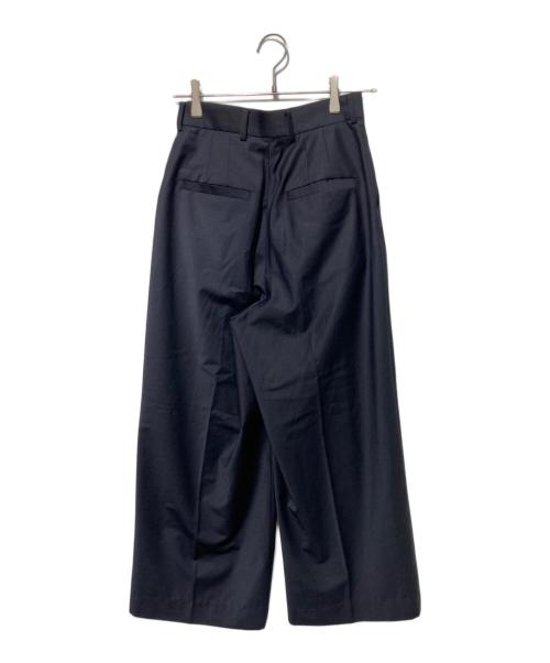 BIOTOP（ビオトープ）BIOTOP (ビオトープ) High W Slacks ネイビーの古着・服飾アイテム