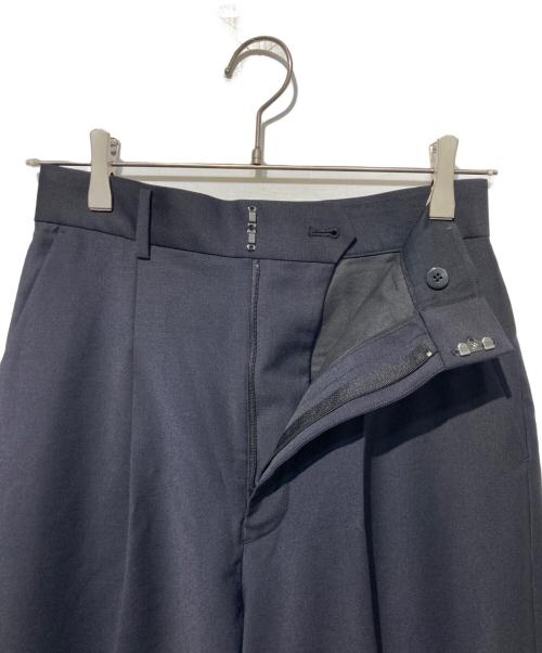BIOTOP（ビオトープ）BIOTOP (ビオトープ) High W Slacks ネイビーの古着・服飾アイテム