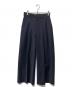BIOTOP（ビオトープ）の古着「High W Slacks」｜ネイビー