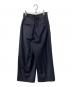BIOTOP (ビオトープ) High W Slacks ネイビー：15000円