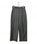BIOTOP（ビオトープ）の古着「softslim high W slacks」｜グレー