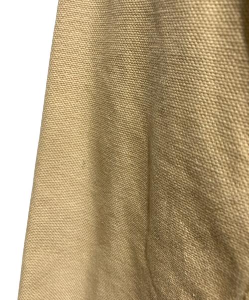 Marlboro Classics（マルボロクラッシクス）Marlboro Classics (マルボロクラッシクス) 襟レザーダックカバーオール ベージュ サイズ:Mの古着・服飾アイテム