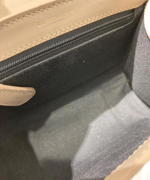 DEMELLIER（デメリエー）DEMELLIER (デメリエー) NANO MONTREAL ショルダーバッグ ベージュの古着・服飾アイテム
