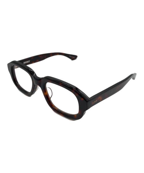 BLANC（ブラン）BLANC (ブラン) NKNIT (ンニット) sunglasses ブラウン サイズ:50□22-145の古着・服飾アイテム
