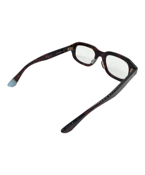 BLANC（ブラン）BLANC (ブラン) NKNIT (ンニット) sunglasses ブラウン サイズ:50□22-145の古着・服飾アイテム