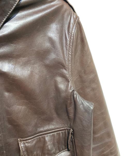 AVIREX（アヴィレックス）AVIREX (アヴィレックス) Ａ-2フライトジャケット ブラウン サイズ:44の古着・服飾アイテム
