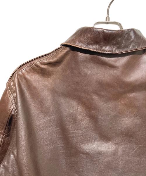 AVIREX（アヴィレックス）AVIREX (アヴィレックス) Ａ-2フライトジャケット ブラウン サイズ:44の古着・服飾アイテム