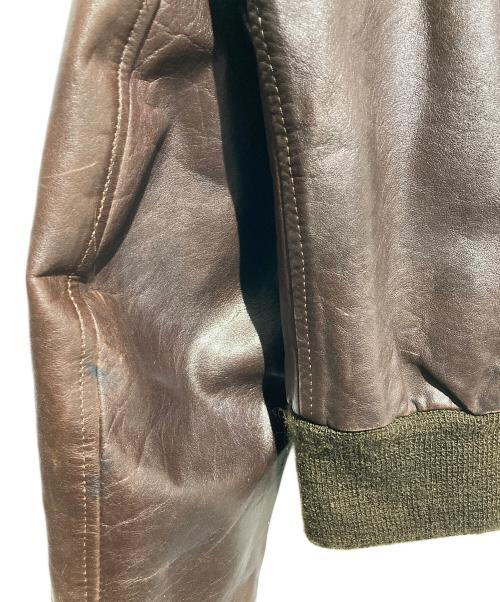 AVIREX（アヴィレックス）AVIREX (アヴィレックス) Ａ-2フライトジャケット ブラウン サイズ:44の古着・服飾アイテム