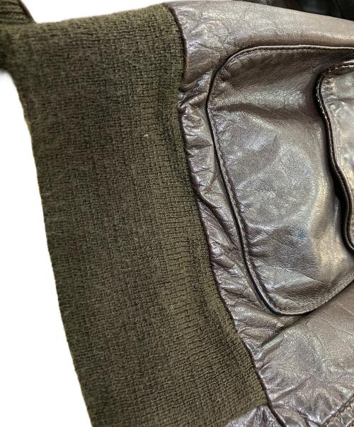 AVIREX（アヴィレックス）AVIREX (アヴィレックス) Ａ-2フライトジャケット ブラウン サイズ:44の古着・服飾アイテム