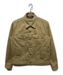 BLUCO WORK GARMENT（ブルコ ワーク ガーメント）の古着「トラッカージャケット」｜ベージュ