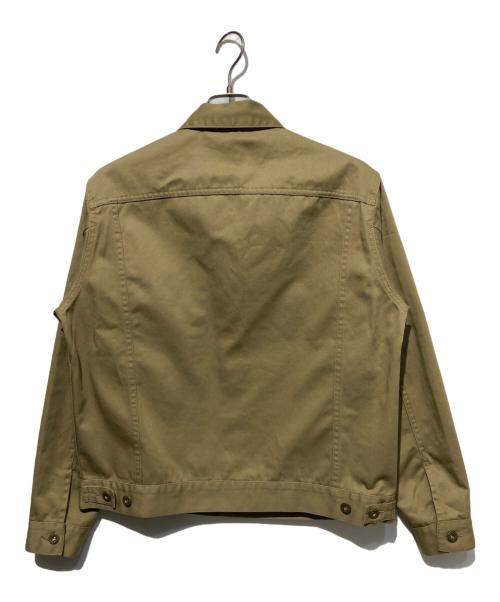BLUCO WORK GARMENT（ブルコ ワーク ガーメント）BLUCO WORK GARMENT (ブルコ ワーク ガーメント) トラッカージャケット ベージュ サイズ:Mの古着・服飾アイテム