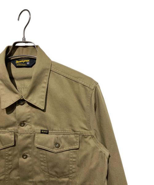 BLUCO WORK GARMENT（ブルコ ワーク ガーメント）BLUCO WORK GARMENT (ブルコ ワーク ガーメント) トラッカージャケット ベージュ サイズ:Mの古着・服飾アイテム