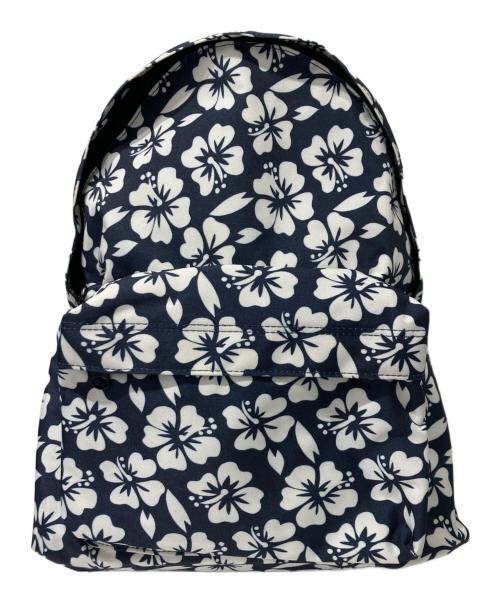 Herve Chapelier（エルベシャプリエ）Herve Chapelier (エルベシャプリエ) 花柄リュック ネイビーの古着・服飾アイテム