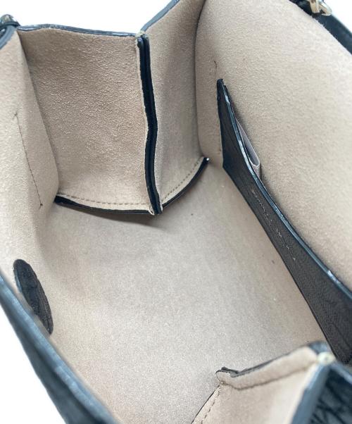 JIMMY CHOO（ジミーチュウ）JIMMY CHOO (ジミーチュウ) レイラ チェーンショルダーバッグ ブラックの古着・服飾アイテム