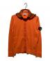 STONE ISLAND（ストーンアイランド）の古着「切替ジップパーカー」｜オレンジ