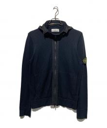 STONE ISLAND（ストーンアイランド）の古着「切替ジップパーカー」｜ブラック