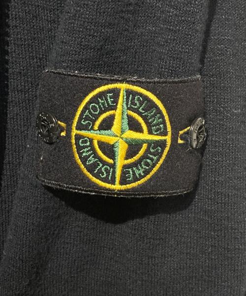 STONE ISLAND（ストーンアイランド）STONE ISLAND (ストーンアイランド) 切替ジップパーカー ブラック サイズ:Mの古着・服飾アイテム