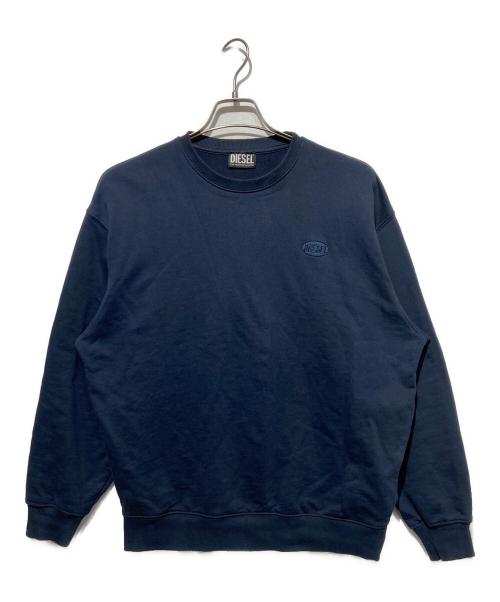 DIESEL（ディーゼル）DIESEL (ディーゼル) S-NEW-GINN スウェット ネイビー サイズ:Mの古着・服飾アイテム