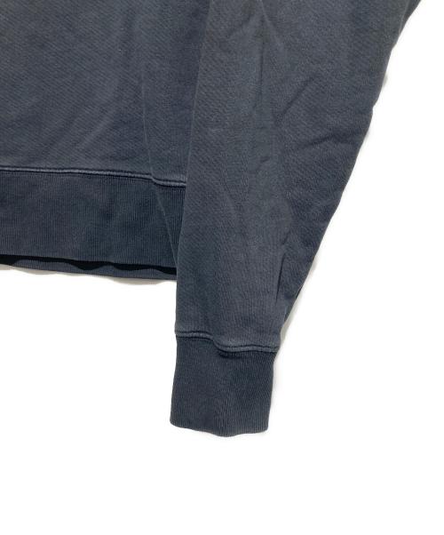 maison kitsune（メゾンキツネ）MAISON KITSUNE (メゾンキツネ) ダブルフォックスヘッドパッチスウェット ブラック サイズ:Sの古着・服飾アイテム