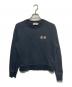 MAISON KITSUNE（メゾンキツネ）の古着「ダブルフォックスヘッドパッチスウェット」｜ブラック