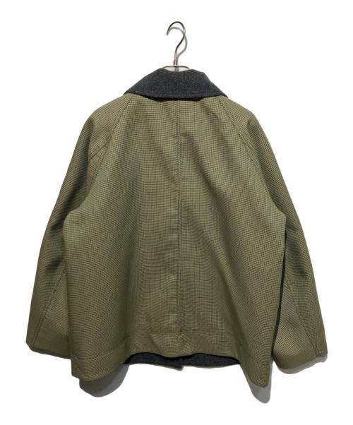 TODAYFUL（トゥデイフル）TODAYFUL (トゥデイフル) Houndstooth Raglan Jacket グリーン サイズ:36の古着・服飾アイテム