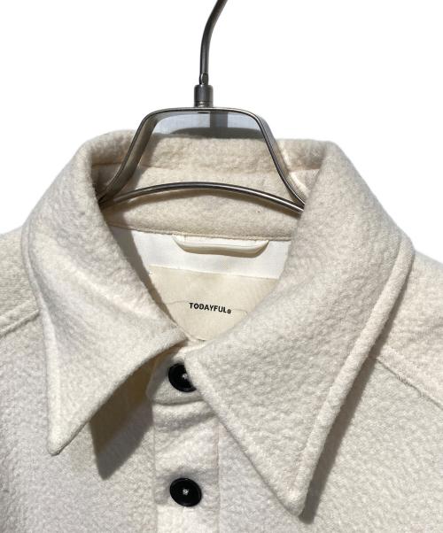 TODAYFUL（トゥデイフル）TODAYFUL (トゥデイフル) Heavy Wool Jacket ベージュ サイズ:36の古着・服飾アイテム