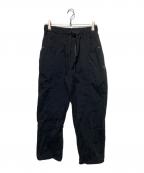 South2 West8サウスツー ウエストエイト）の古着「Belted C.S. Pant - Nylon Oxford」｜ブラック