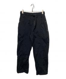 South2 West8（サウスツー ウエストエイト）の古着「Belted C.S. Pant - Nylon Oxford」｜ブラック