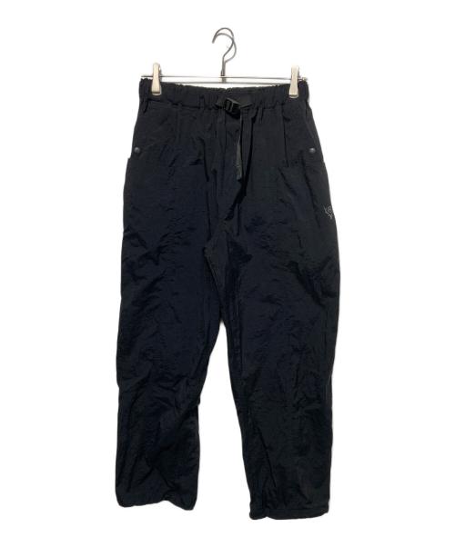 South2 West8（サウスツー ウエストエイト）south2 west8 (サウスツー ウエストエイト) Belted C.S. Pant - Nylon Oxford ブラック サイズ:Sの古着・服飾アイテム