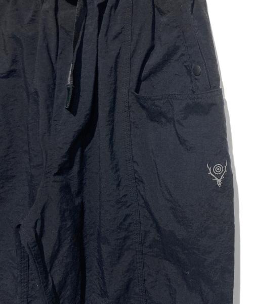 South2 West8（サウスツー ウエストエイト）south2 west8 (サウスツー ウエストエイト) Belted C.S. Pant - Nylon Oxford ブラック サイズ:Sの古着・服飾アイテム