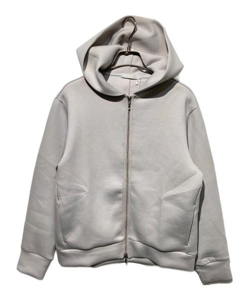 icB（アイシービー）icB (アイシービー) ソフトダンボール ジップアップパーカー ベージュ サイズ:S 未使用品の古着・服飾アイテム